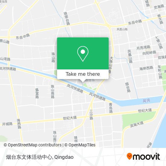 烟台东文体活动中心 map