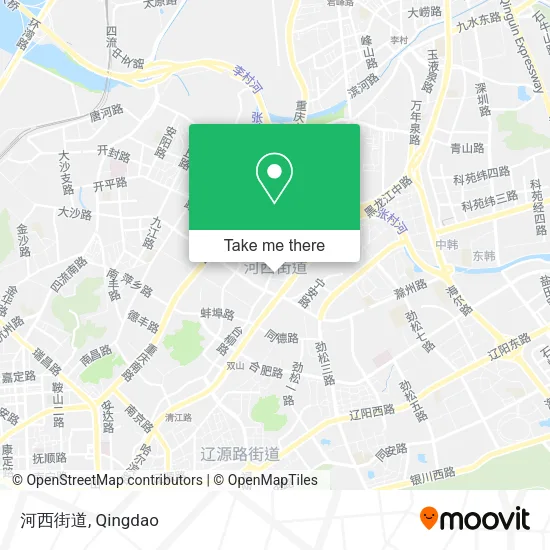 河西街道 map