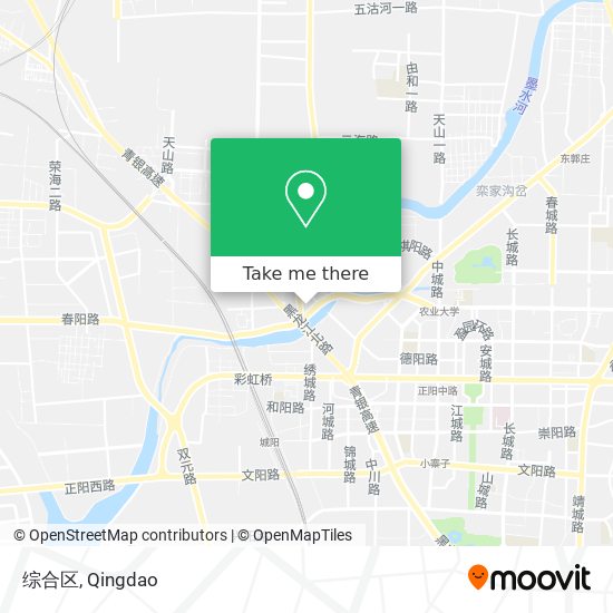 综合区 map