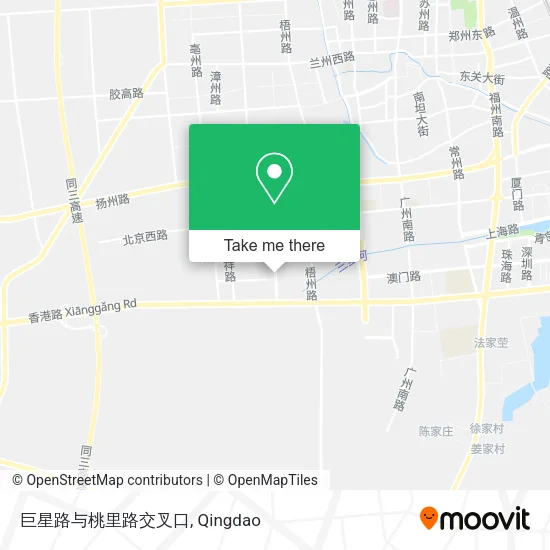 巨星路与桃里路交叉口 map