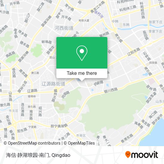 海信·静湖琅园-南门 map