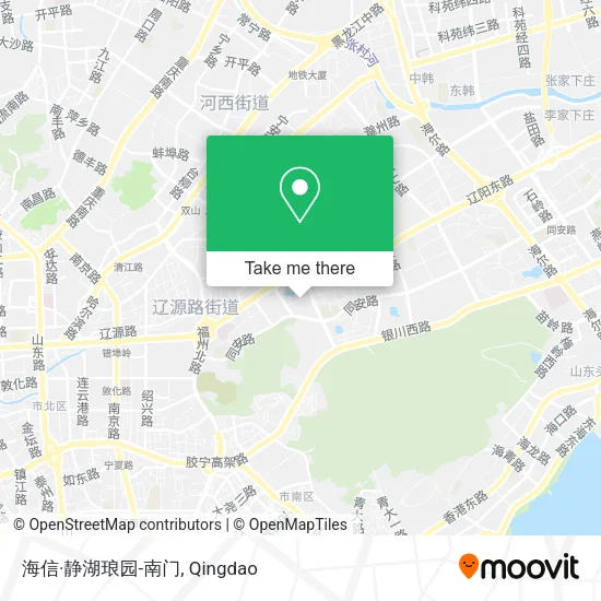 海信·静湖琅园-南门 map