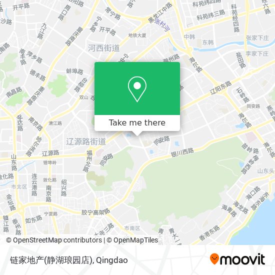 链家地产(静湖琅园店) map