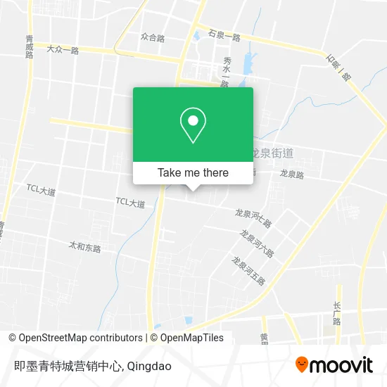 即墨青特城营销中心 map