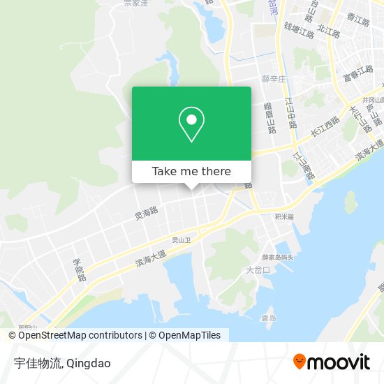 宇佳物流 map
