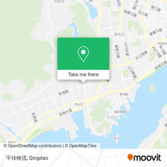 宇佳物流 map