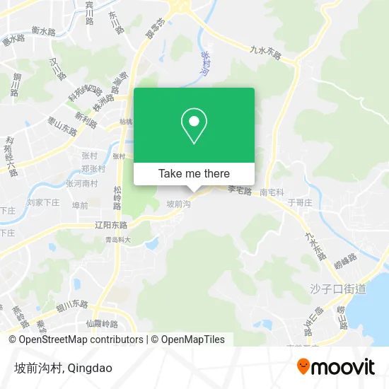 坡前沟村 map