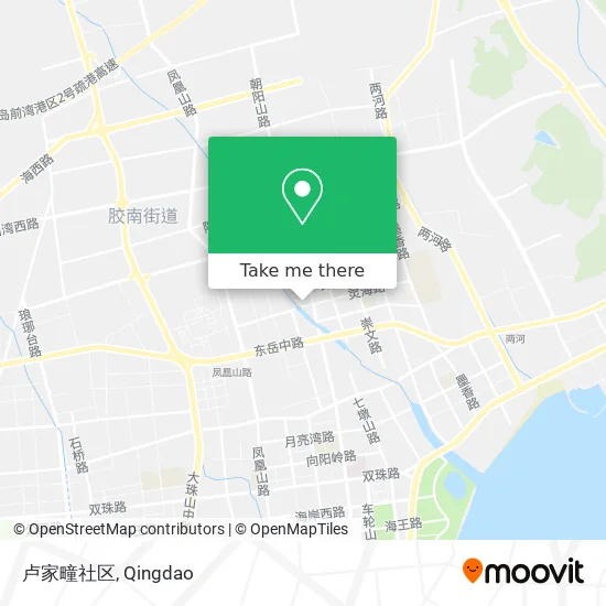 卢家疃社区 map