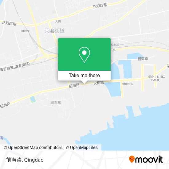 前海路 map