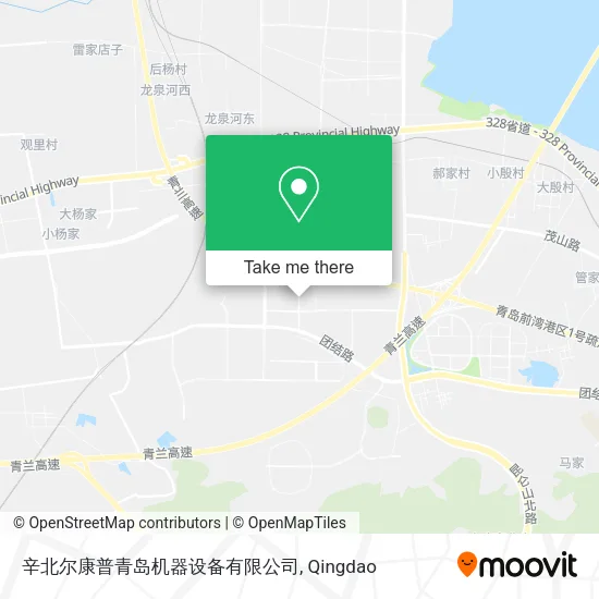辛北尔康普青岛机器设备有限公司 map
