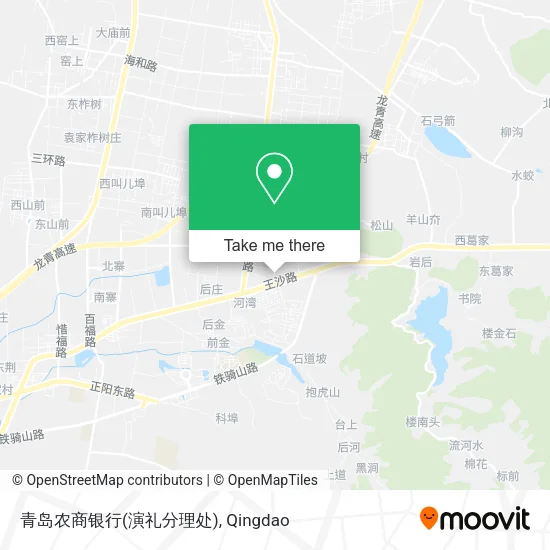 青岛农商银行(演礼分理处) map