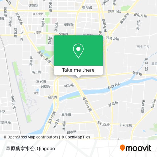 草原桑拿水会 map