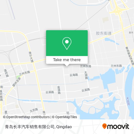 青岛长丰汽车销售有限公司 map