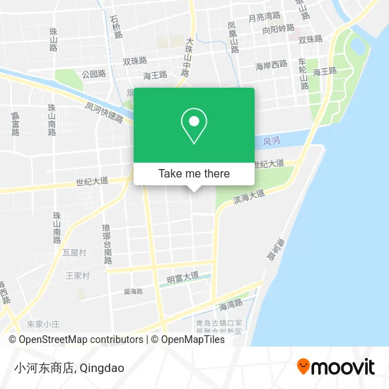小河东商店 map