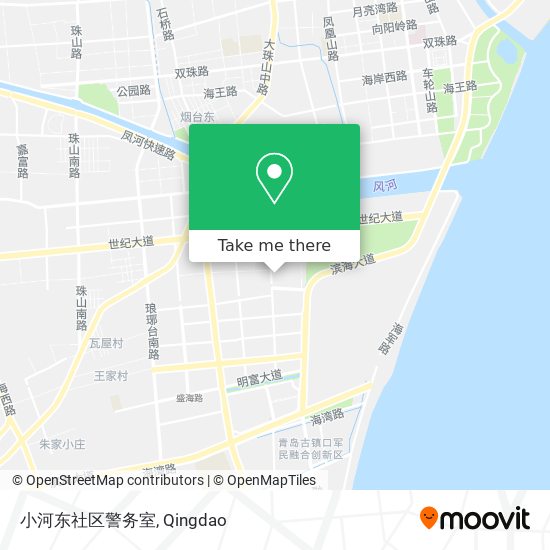 小河东社区警务室 map
