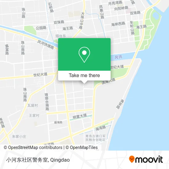 小河东社区警务室 map