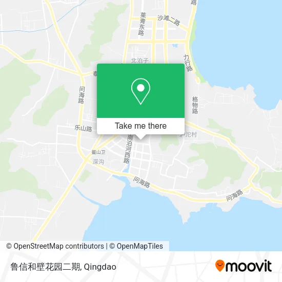 鲁信和壁花园二期 map