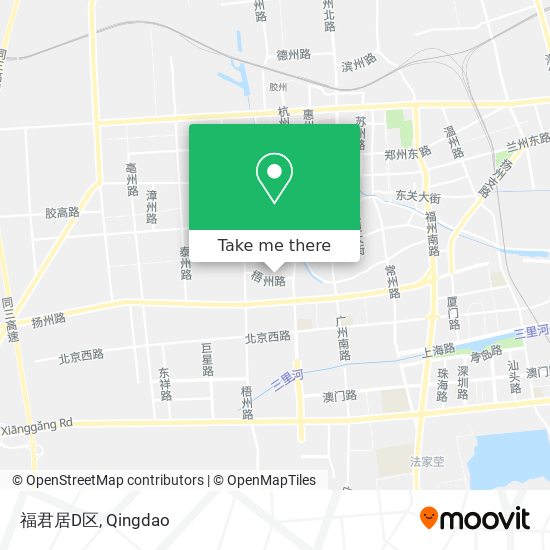 福君居D区 map