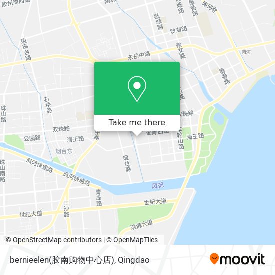 bernieelen(胶南购物中心店) map