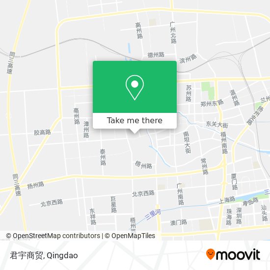 君宇商贸 map