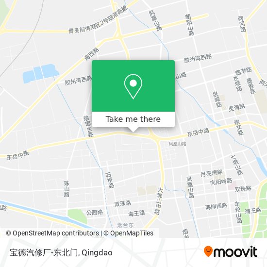 宝德汽修厂-东北门 map