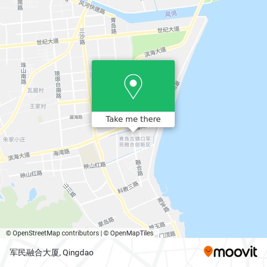 军民融合大厦 map