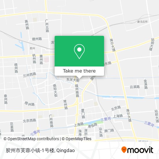 胶州市芙蓉小镇-1号楼 map