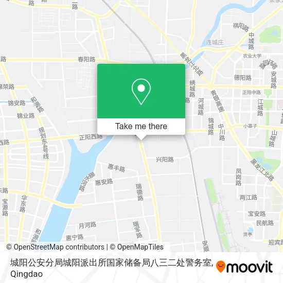 城阳公安分局城阳派出所国家储备局八三二处警务室 map