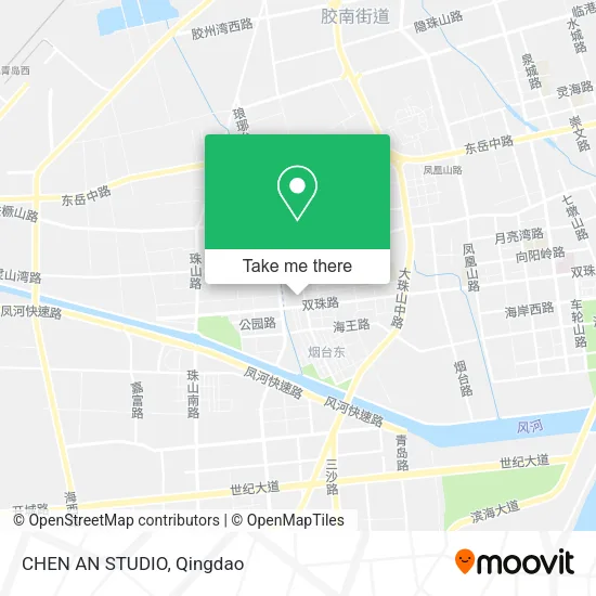 CHEN AN STUDIO map