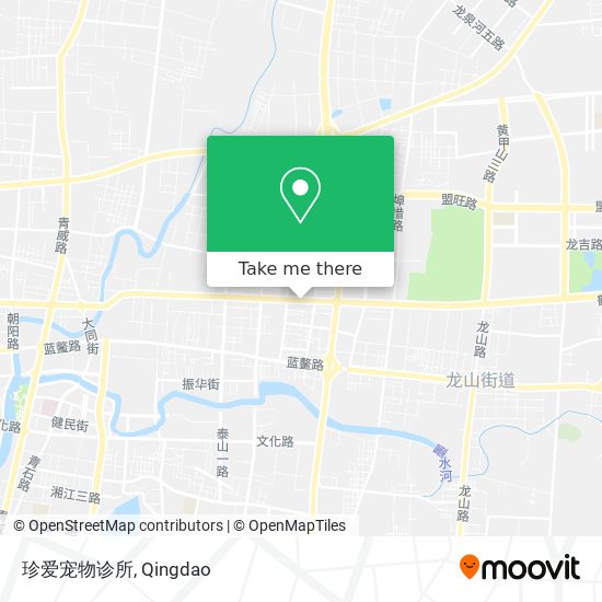 珍爱宠物诊所 map