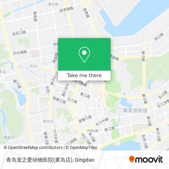 青岛宠之爱动物医院(黄岛店) map