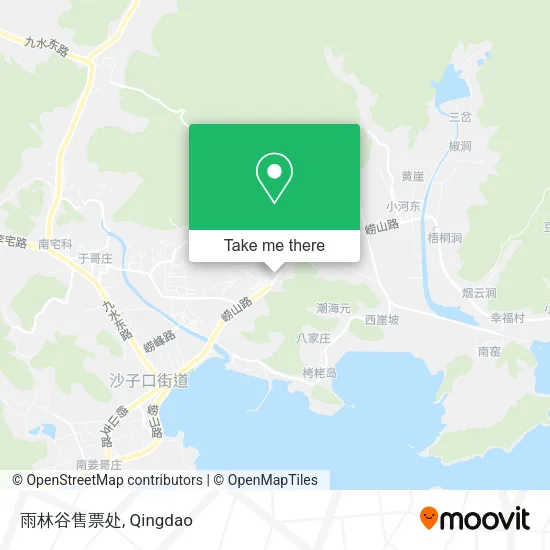 雨林谷售票处 map