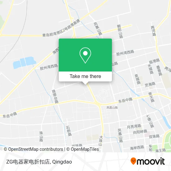 ZG电器家电折扣店 map