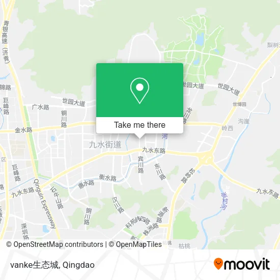 vanke生态城 map