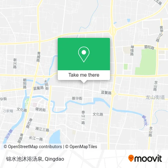 锦水池沐浴汤泉 map