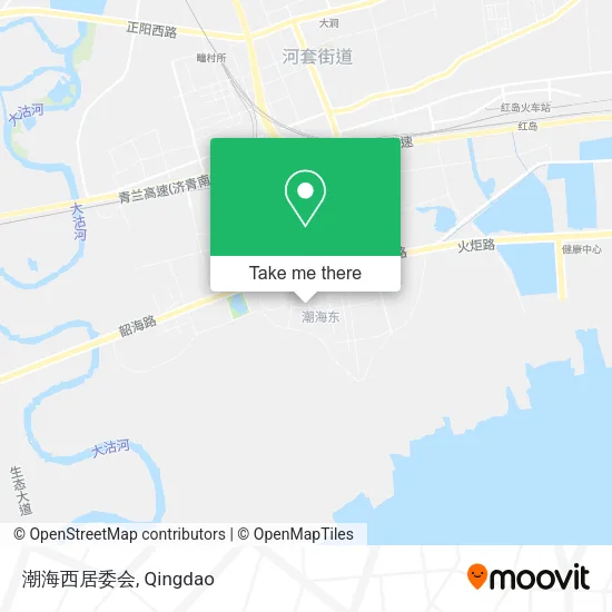 潮海西居委会 map