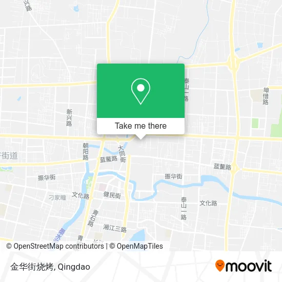 金华街烧烤 map