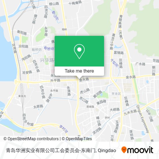 青岛华洲实业有限公司工会委员会-东南门 map
