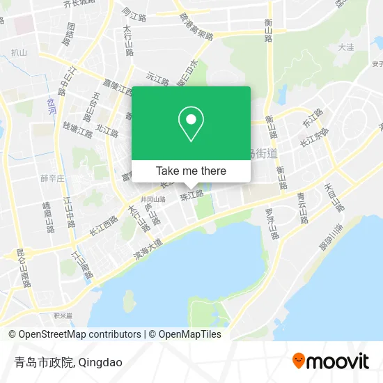 青岛市政院 map