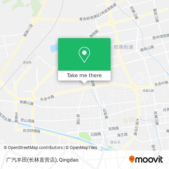 广汽丰田(长林直营店) map