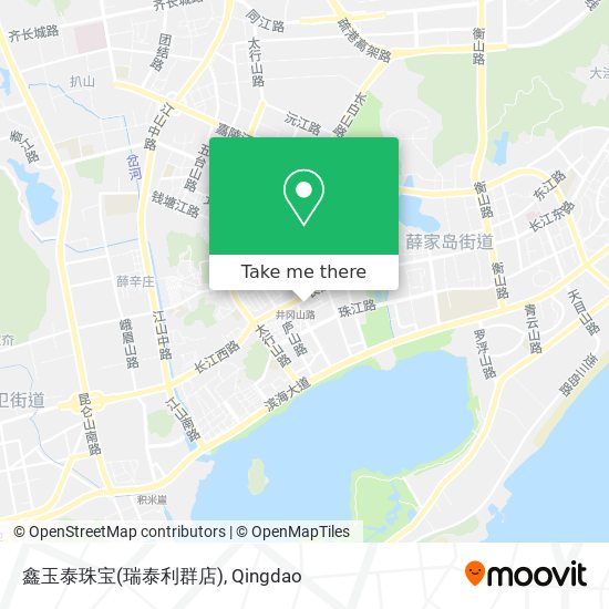 鑫玉泰珠宝(瑞泰利群店) map