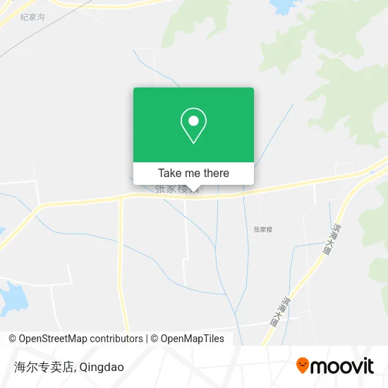 海尔专卖店 map