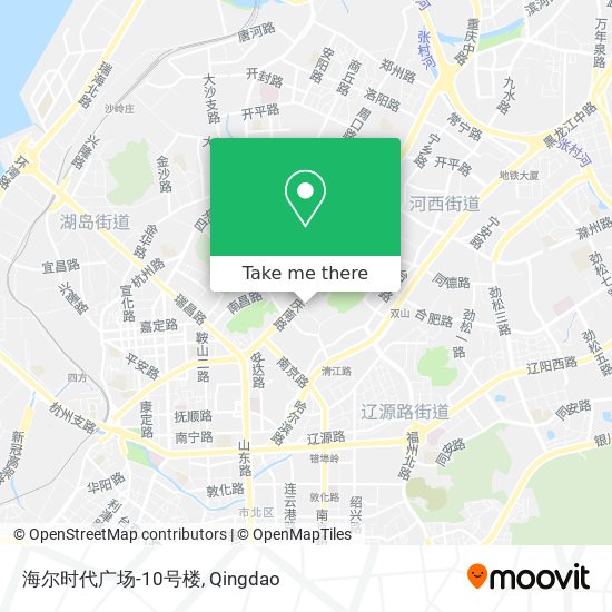 海尔时代广场-10号楼 map