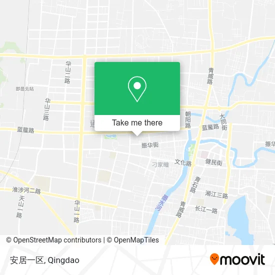 安居一区 map