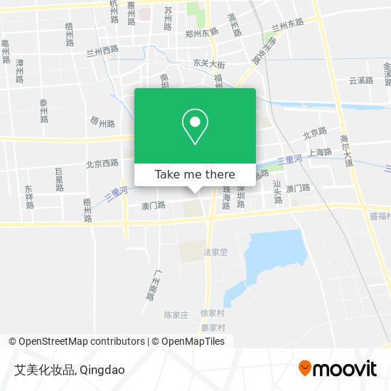 艾美化妆品 map