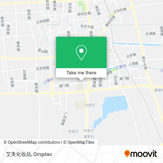艾美化妆品 map