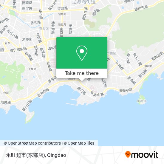 永旺超市(东部店) map