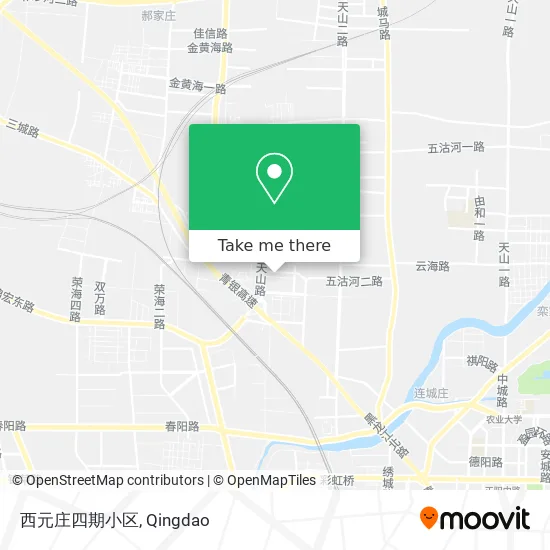 西元庄四期小区 map