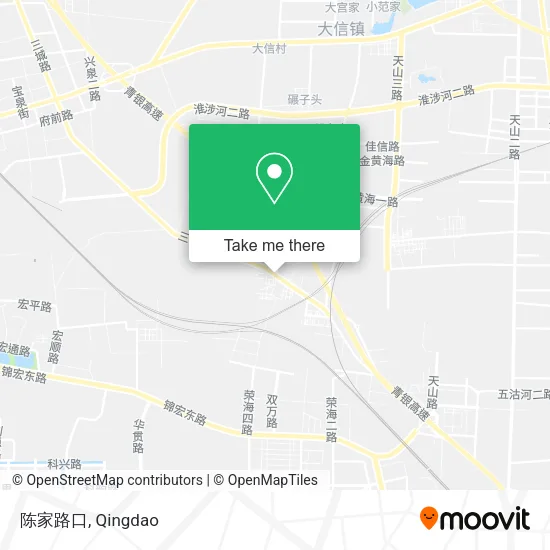 陈家路口 map