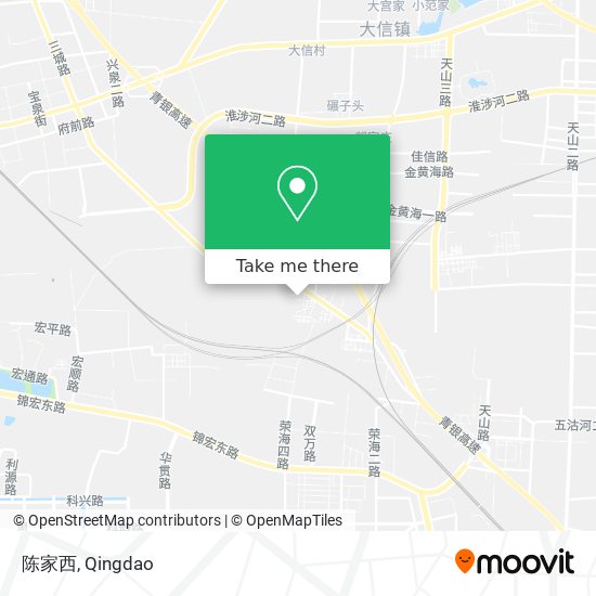 陈家西 map